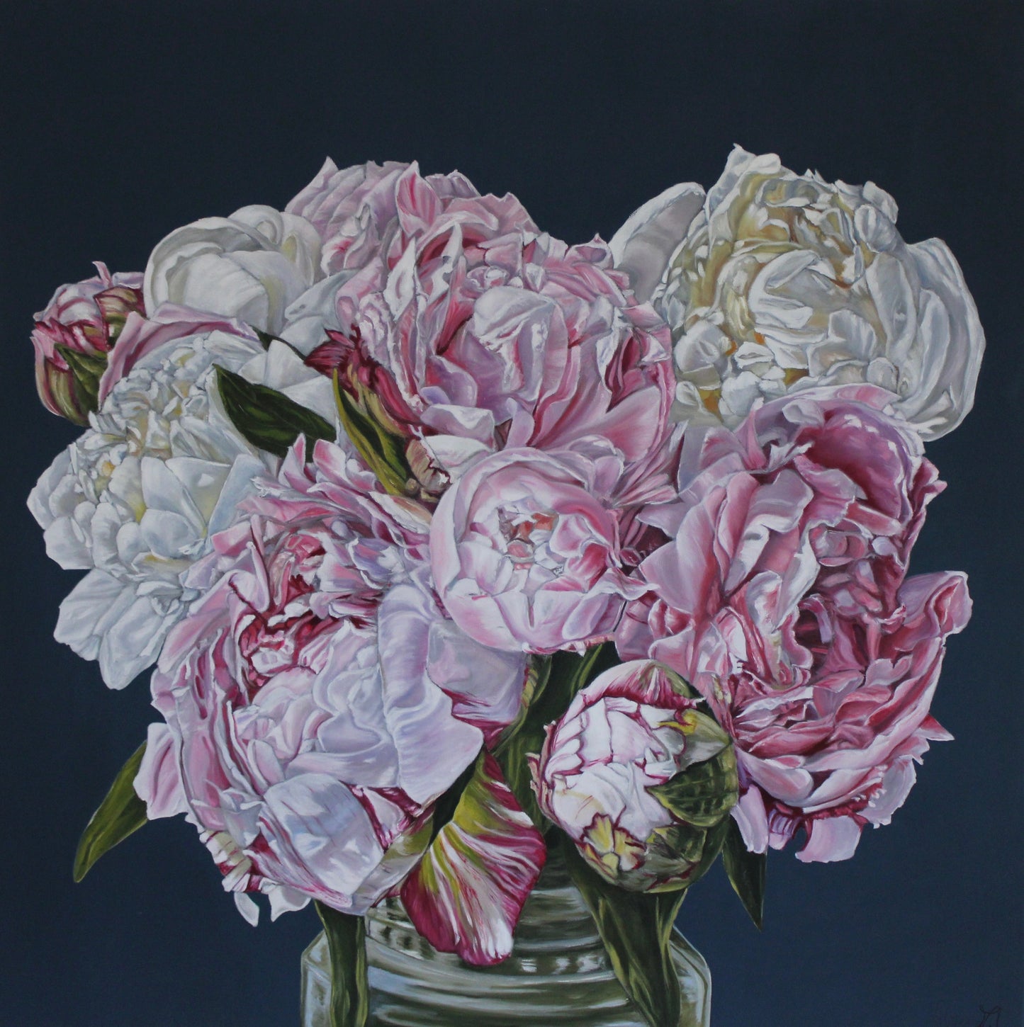 Peonies in a vase