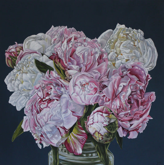 Peonies in a vase